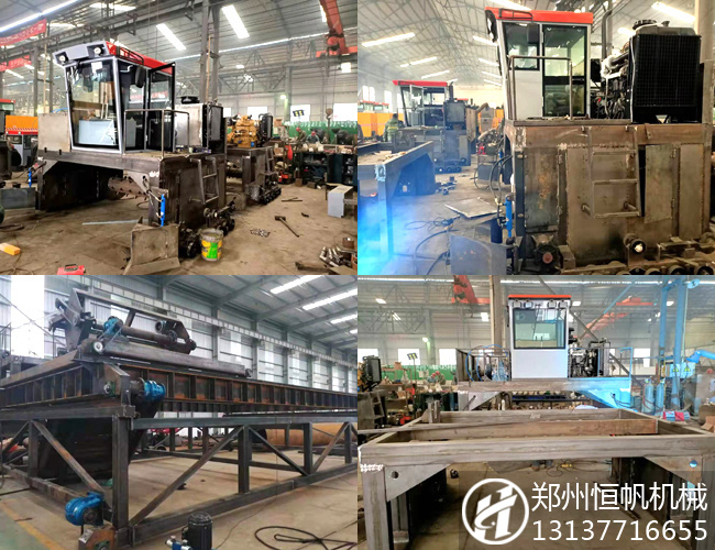 翻拋機設(shè)備哪家好?附帶槽式翻拋機推肥工作視頻(圖1) 翻拋機生產(chǎn)圖片